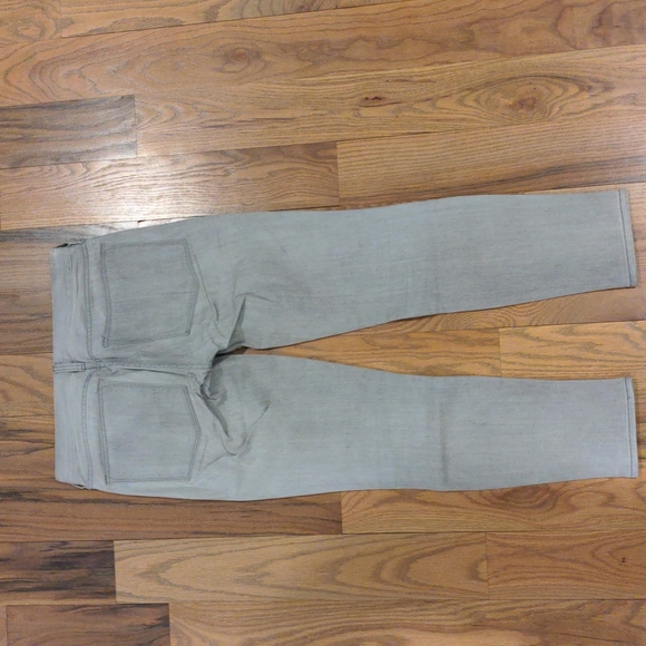 J Crew Toothpick Jean Sz 27 Light Gray - Picture 3 of 4